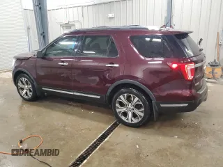 2019 Ford Explorer Limited с VIN 1FM5K8F88KGA27965, выставлен на аукционе Copart как лот 86899374 с пробегом 136 040 миль миль и Списание • Salvage title. История ставок и продаж доступна на DreamBid. Изображение 2.