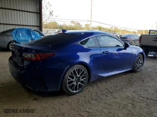 2015 Lexus RC 350 with VIN JTHHE5BC0F5001880, listed as a Copart auction lot 78278324 with 90,325 mi miles and Salvage Title. Bid and sale history available at carsss.com. Image 3.