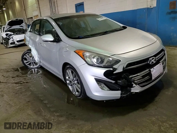 2016 Hyundai Elantra GT with VIN KMHD35LH2GU309734, listed as a Copart auction lot 50340645 with 0 mi miles and Salvage Title. Bid and sale history available at carsss.com. Image 13.