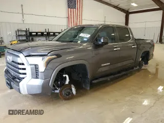 2025 Toyota Tundra Limited with VIN 5TFJA5DB1SX265823, listed as a Copart auction lot 54491675 with 5,004 mi miles and Clean title. Bid and sale history available at DreamBid. Image 1.