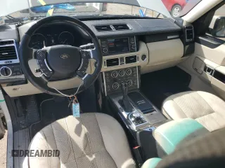 2012 Land Rover Range Rover HSE Lux with VIN SALMF1D40CA387952, listed as a Copart auction lot 50007335 with 108,881 mi miles and Salvage title. Bid and sale history available at DreamBid. Image 8.