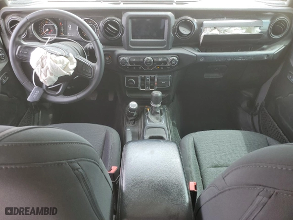 2020 Jeep Wrangler Unlimited Sport Altitude with VIN 1C4HJXDG2LW325430, listed as a Copart auction lot 46953185 with 69,919 mi miles and Salvage Title. Bid and sale history available at carsss.com. Image 8.