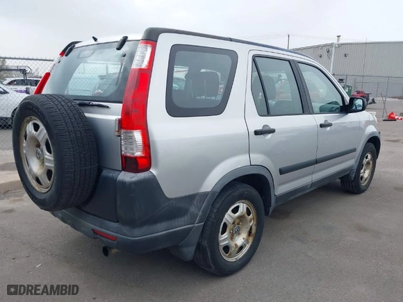 2006 Honda CR-V LX with VIN JHLRD68536C010191, listed as a IAAI auction lot 41902060 with 252,121 mi miles. Bid and sale history available at carsss.com. Image 4.