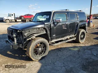 2008 Hummer H3 Luxury z VIN 5GTEN43E588196545, wystawiony jako Copart lot #45477415 z przebiegiem 193 982 mil mil oraz Szkody całkowita. Historia ofert i sprzedaży dostępna na DreamBid. Obrazek 1.