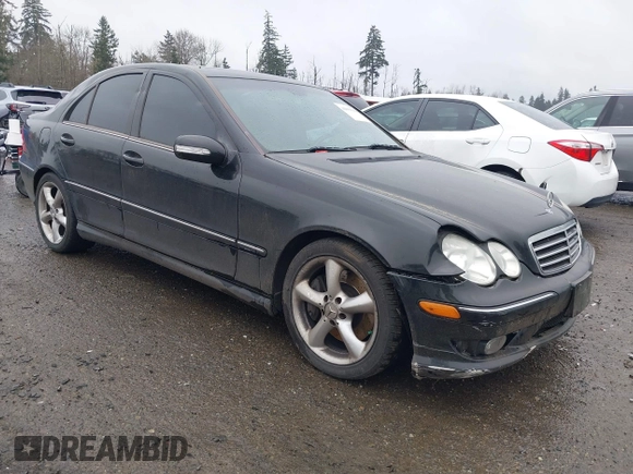 2006 Mercedes-Benz C 230 Sport with VIN WDBRF52H06A886960, listed as a IAAI auction lot 41869341 with 156,742 mi miles and . Bid and sale history available at carsss.com. Image 1.