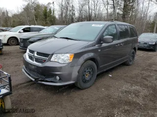 2019 Dodge Grand Caravan SXT with VIN 2C4RDGCG9KR795619, listed as a Copart auction lot 49804295 with 106,444 mi miles and Salvage Title. Bid and sale history available at carsss.com. Image 1.