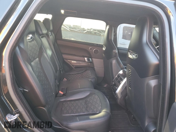 2018 Land Rover Range Rover Sport SVR with VIN SALWZ2SE6JA198429, listed as a Copart auction lot 43245285 with 93,680 mi miles and Clean Title. Bid and sale history available at carsss.com. Image 11.