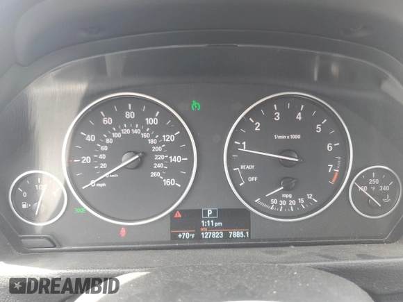2013 BMW 3 Series 328i xDrive with VIN WBA3B3G54DNR79716, listed as a Copart auction lot 55332925 with 127,823 mi miles and Clean Title. Bid and sale history available at carsss.com. Image 9.