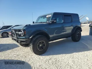 2021 Ford Bronco First Edition with VIN 1FMEE5EP3MLA42950, listed as a Copart auction lot 76982664 with Not Provided miles and Non Repairable. Bid and sale history available at DreamBid. Image 1.