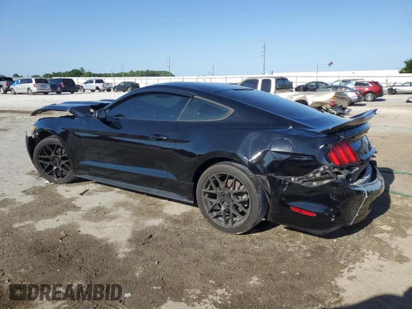 2015 Ford Mustang V6 with VIN 1FA6P8AM4F5347922, listed as a Copart auction lot 57309245 with 163,871 mi miles and Salvage title. Bid and sale history available at DreamBid. Image 2.