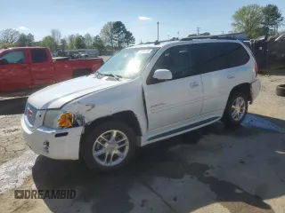 2007 GMC Envoy Denali with VIN 1GKES63M172227637, listed as a Copart auction lot 49858135 with 198,736 mi miles and Salvage Title. Bid and sale history available at carsss.com. Image 1.