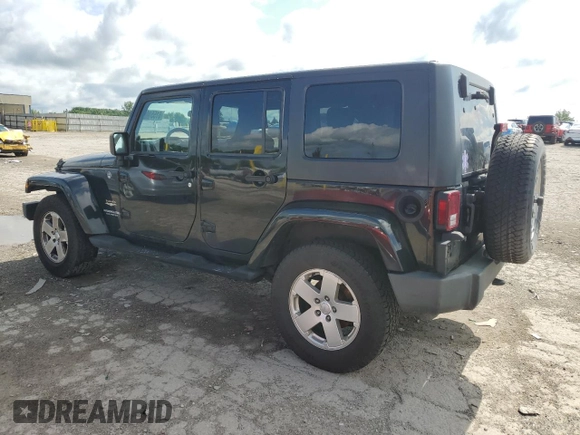 2007 Jeep Wrangler Unlimited Sahara with VIN 1J4GA59197L121262, listed as a Copart auction lot 61551685 with 233,309 mi miles and Clean title. Bid and sale history available at DreamBid. Image 2.
