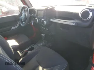 2016 Jeep Wrangler Rubicon with VIN 1C4BJWCG1GL157076, listed as a Copart auction lot 81745264 with 67,535 mi miles and Salvage title. Bid and sale history available at DreamBid. Image 8.