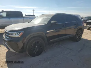 2021 Volkswagen Atlas SE z VIN 1V2JC2CA2MC208850, wystawiony jako Copart lot #87885655 z przebiegiem 29 399 mil mil oraz Szkoda całkowita • Salvage title. Historia ofert i sprzedaży dostępna na DreamBid. Obrazek 1.