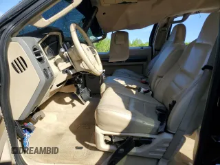 2009 Ford F-250 XL with VIN 1FTSW21R09EA35136, listed as a Copart auction lot 53234565 with 243,527 mi miles and Salvage title. Bid and sale history available at DreamBid. Image 7.