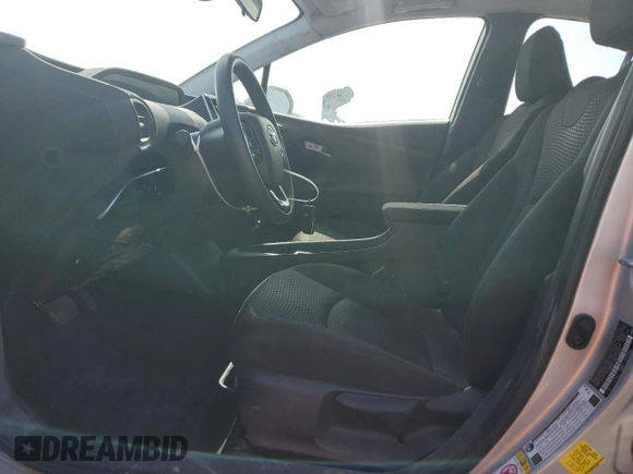 2021 Toyota Prius L Eco with VIN JTDKAMFU8M3145511, listed as a Copart auction lot 55166085 with 14,846 mi miles and Salvage Title. Bid and sale history available at DreamBid. Image 7.