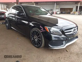 2017 Mercedes-Benz C 300 with VIN 55SWF4JB7HU207075, listed as a IAAI auction lot 41912144 with 76,745 mi miles and . Bid and sale history available at carsss.com. Image 1.