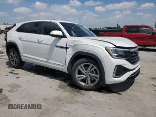 2024 Volkswagen Atlas SEL R-Line with VIN 1V2AE2CA9RC251776, listed as a Copart auction lot 56963285 with 11,137 mi miles and Salvage title. Bid and sale history available at DreamBid. Image 4.