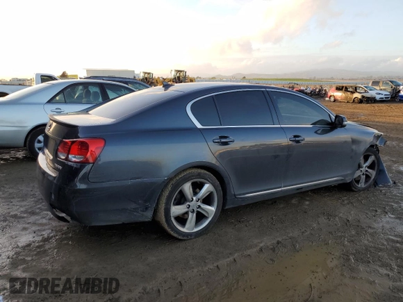 2008 Lexus GS 350 z VIN JTHBE96S080039950, wystawiony jako Copart lot #87391594 z przebiegiem 198 578 mil mil oraz Szkoda całkowita • Salvage title. Historia ofert i sprzedaży dostępna na DreamBid. Obrazek 3.