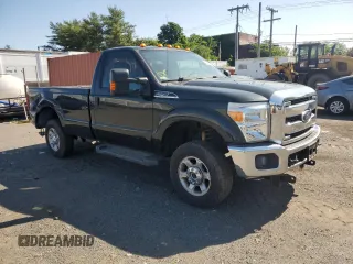 2013 Ford F-250 XL with VIN 1FTBF2B68DEA82735, listed as a Copart auction lot 58543855 with 106,710 mi miles and Salvage title. Bid and sale history available at DreamBid. Image 4.