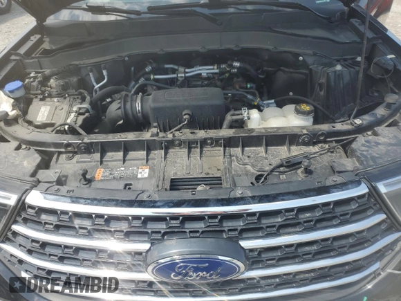 2022 Ford Explorer XLT z VIN 1FMSK8DH6NGA80965, wystawiony jako Copart lot #54668565 z przebiegiem 70 114 mil mil oraz Szkoda całkowita • Salvage title. Historia ofert i sprzedaży dostępna na DreamBid. Obrazek 12.