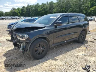2013 Dodge Durango Crew with VIN 1C4RDHDG5DC664154, listed as a Copart auction lot 57149935 with 191,031 mi miles and Salvage title. Bid and sale history available at DreamBid. Image 1.
