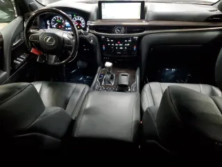 2020 Lexus LX with VIN JTJDY7AXXL4328373, listed as a Copart auction lot 38491094 with 36,415 mi miles. Bid and sale history available at carsss.com. Image 8.