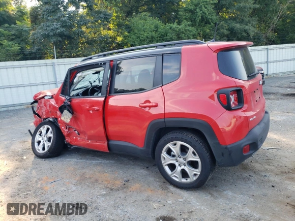 2023 Jeep Renegade Limited with VIN ZACNJDD13PPP32587, listed as a Copart auction lot 67443134 with 23,694 mi miles and Non repairable. Bid and sale history available at DreamBid. Image 2.