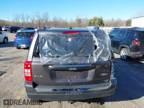 2017 Jeep Patriot High Altitude with VIN 1C4NJRFB7HD194823, listed as a IAAI auction lot 40807424 with 65,956 mi miles. Bid and sale history available at carsss.com. Image 16.