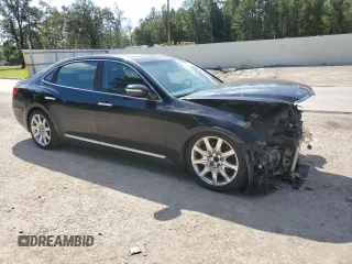 2012 Hyundai Equus Signature z VIN KMHGH4JHXCU050741, wystawiony jako Copart lot #72270834 z przebiegiem 206 044 mil mil oraz Szkody całkowita. Historia ofert i sprzedaży dostępna na DreamBid. Obrazek 4.