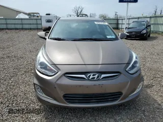 2014 Hyundai Accent SE with VIN KMHCU5AE8EU175200, listed as a Copart auction lot 54974145 with 152,258 mi miles and Clean Title. Bid and sale history available at carsss.com. Image 5.