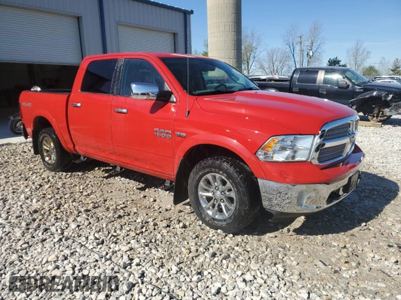 2018 Ram 1500 Big Horn with VIN 1C6RR7LTXJS167989, listed as a Copart auction lot 56012885 with 106,623 mi miles and Clean title. Bid and sale history available at DreamBid. Image 4.