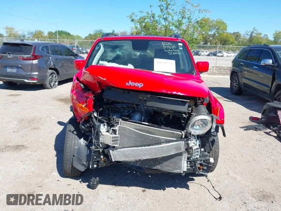 2018 Jeep Renegade Altitude with VIN ZACCJBBB0JPJ53636, listed as a IAAI auction lot 41859778 with 35,356 mi miles and . Bid and sale history available at DreamBid. Image 13.