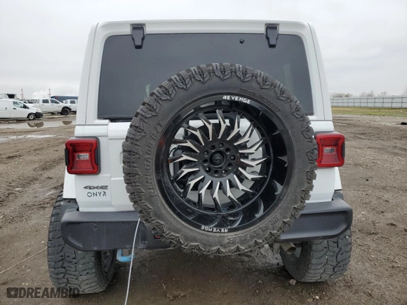 2023 Jeep Wrangler 4xe Sahara with VIN 1C4JJXP62PW524570, listed as a Copart auction lot 45881225 with 54,254 mi miles and Salvage Title. Bid and sale history available at carsss.com. Image 6.