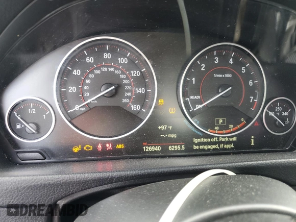 2016 BMW 4 Series 428i with VIN WBA4A9C51GG507109, listed as a Copart auction lot 61781215 with 126,940 mi miles and Salvage title. Bid and sale history available at DreamBid. Image 9.