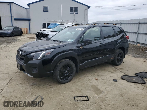 2023 Subaru Forester Wilderness with VIN JF2SKAMC6PH414247, listed as a Copart auction lot 48792165 with 22,141 mi miles and Salvage Title. Bid and sale history available at carsss.com. Image 1.
