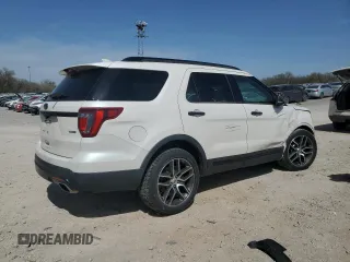 2017 Ford Explorer Sport with VIN 1FM5K8GTXHGA16039, listed as a Copart auction lot 49606295 with 89,697 mi miles and Salvage title. Bid and sale history available at DreamBid. Image 3.