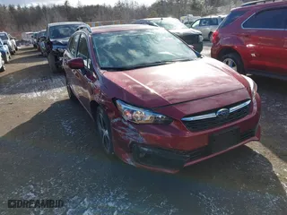 2023 Subaru Impreza Premium with VIN 4S3GTAD65P3720137, listed as a IAAI auction lot 41400767 with 6,802 mi miles. Bid and sale history available at carsss.com. Image 1.