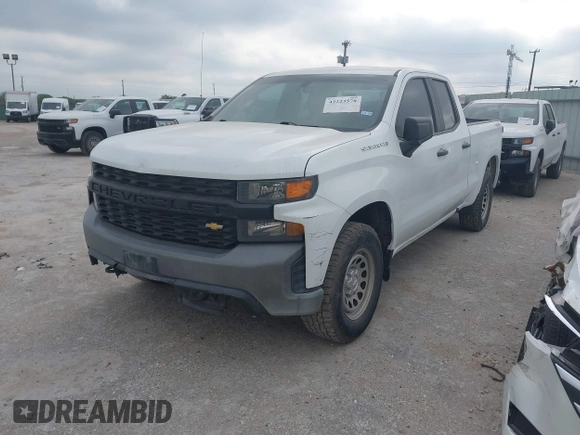 2020 Chevrolet Silverado 1500 Work Truck with VIN 1GCRYAEF8LZ177706, listed as a IAAI auction lot 42223578 with 59,382 mi miles and . Bid and sale history available at DreamBid. Image 17.