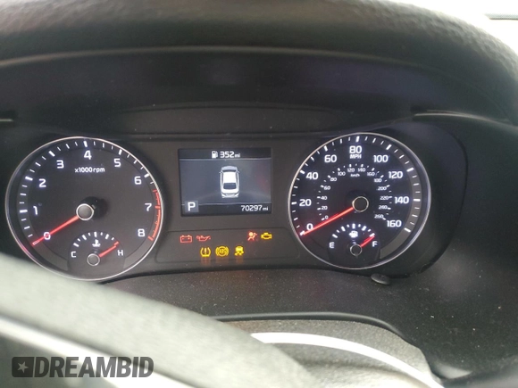 2021 Kia Forte LXS with VIN 3KPF24AD2ME313464, listed as a Copart auction lot 51467605 with 70,297 mi miles and Salvage Title. Bid and sale history available at DreamBid. Image 9.