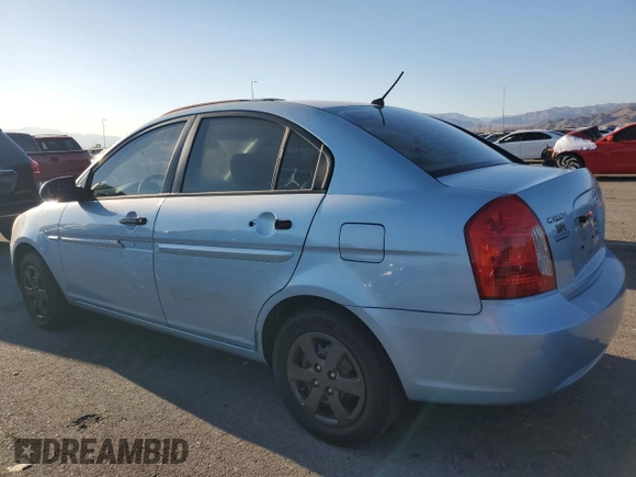 2008 Hyundai Accent GLS with VIN KMHCN46C68U190250, listed as a Copart auction lot 74148834 with 238,025 mi miles and Salvage Title. Bid and sale history available at carsss.com. Image 2.