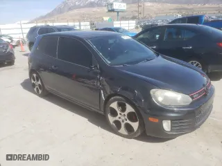 2011 Volkswagen GTI w/Sunroof with VIN WVWEV7AJXBW025463, listed as a Copart auction lot 47198585 with 105,830 mi miles and Salvage Title. Bid and sale history available at carsss.com. Image 4.