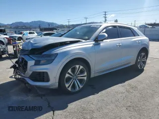 2019 Audi Q8 Prestige с VIN WA1CVAF1XKD026566, выставлен на аукционе Copart как лот 48567395 с пробегом 49 038 миль миль и Списание • Salvage title. История ставок и продаж доступна на DreamBid. Изображение 1.