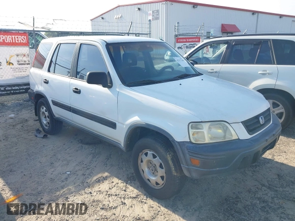 2000 Honda CR-V LX with VIN JHLRD2844YC011658, listed as a IAAI auction lot 42117486 with 185,206 mi miles. Bid and sale history available at carsss.com. Image 1.