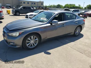 2017 Infiniti Q50 Premium z VIN JN1EV7AP6HM739506, wystawiony jako Copart lot #53484535 z przebiegiem 132 875 mil mil oraz Szkody całkowita. Historia ofert i sprzedaży dostępna na DreamBid. Obrazek 1.