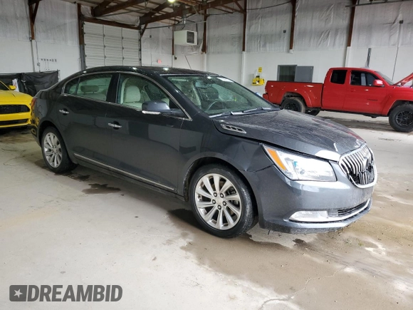 2015 Buick LaCrosse Leather with VIN 1G4GB5G30FF140525, listed as a Copart auction lot 47444925 with 123,862 mi miles and Salvage Title. Bid and sale history available at carsss.com. Image 4.