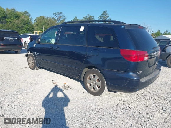 2005 Toyota Sienna CE with VIN 5TDZA23C15S285527, listed as a IAAI auction lot 42049641 with 335,336 mi miles and . Bid and sale history available at DreamBid. Image 3.