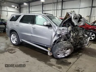 2021 Dodge Durango R/T with VIN 1C4SDJCT8MC573709, listed as a Copart auction lot 50537975 with Not provided miles and Non repairable. Bid and sale history available at DreamBid. Image 4.