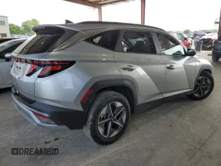 2025 Hyundai Tucson SEL with VIN 5NMJB3DEXSH467239, listed as a Copart auction lot 54619785 with 13,915 mi miles and Clean Title. Bid and sale history available at DreamBid. Image 3.