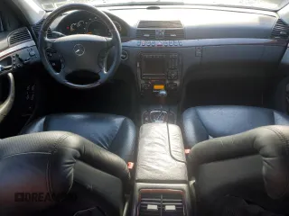 2001 Mercedes-Benz S-Class with VIN WDBNG75J11A162631, listed as a Copart auction lot 52103705 with 215,870 mi miles and Salvage Title. Bid and sale history available at carsss.com. Image 8.